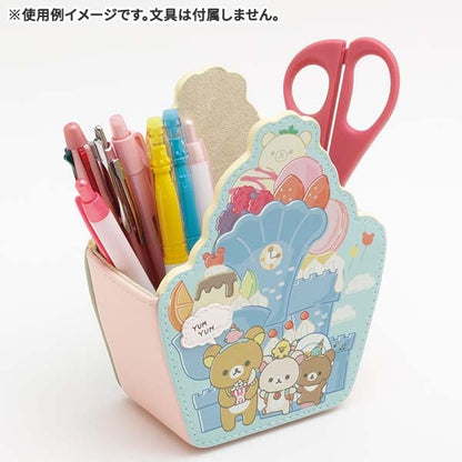 San-X Rilakkuma Amusement Park Multi-Pen Stand Organizer Fb52901- Japan Figure Store - #1 Bring To You The Best Japanese Goods