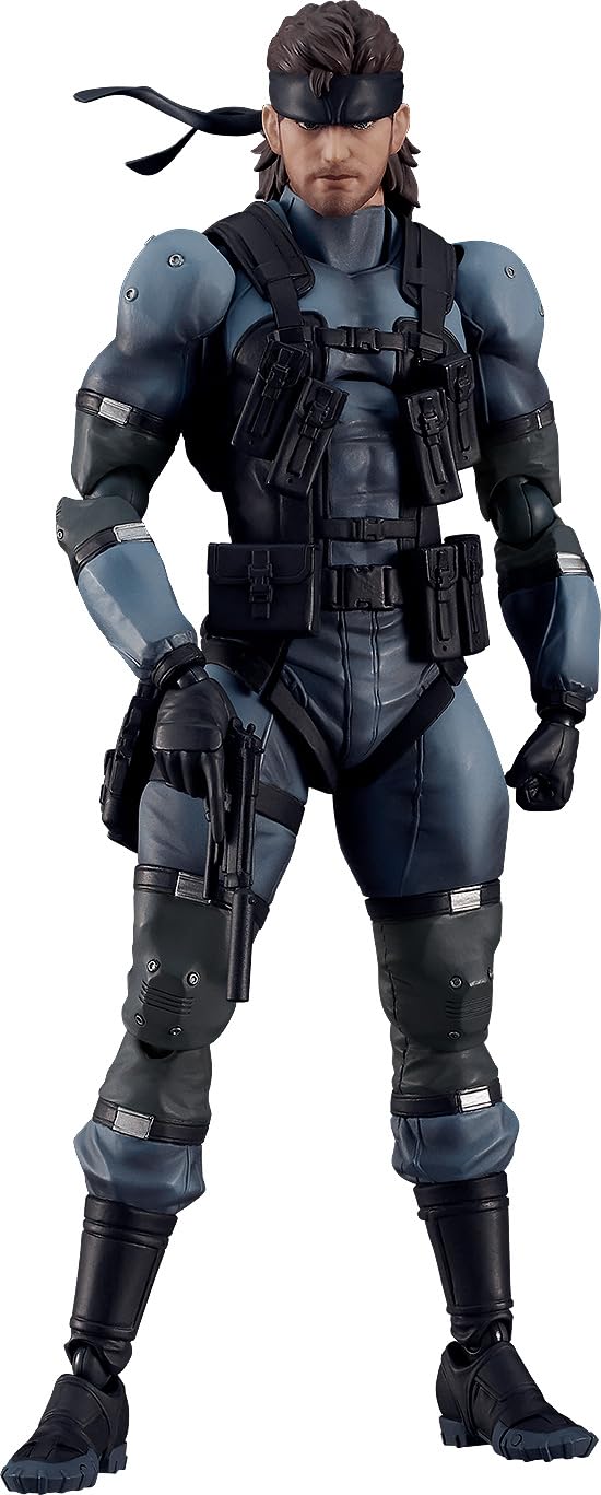 Max Factory Figma Solid Snake MGS2 Ver Updated Edition Action Figure- Japan Figure Store - #1 Bring To You The Best Japanese Goods