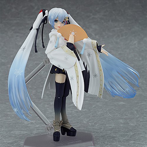 Max Factory Figma Snow Miku Crane Shrine Maiden Ver 2018 Limited Edition- Japan Figure Store - #1 Bring To You The Best Japanese Goods