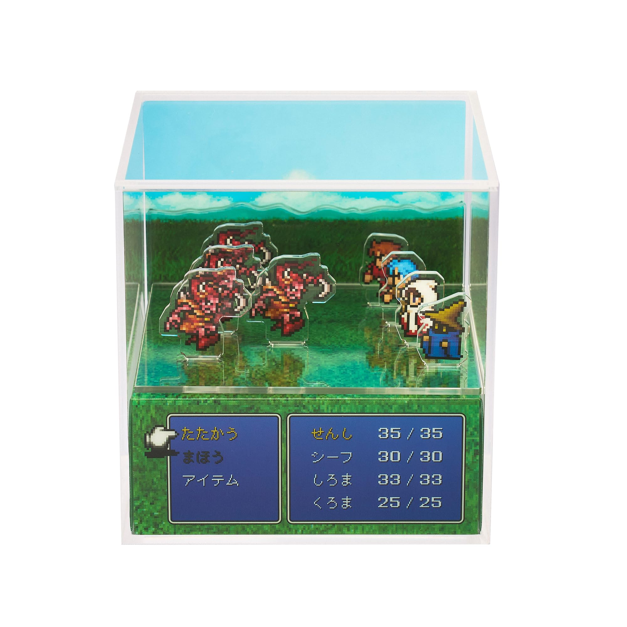 Square Enix Final Fantasy Pixel Remaster Cubic Memory Monster Battle Set