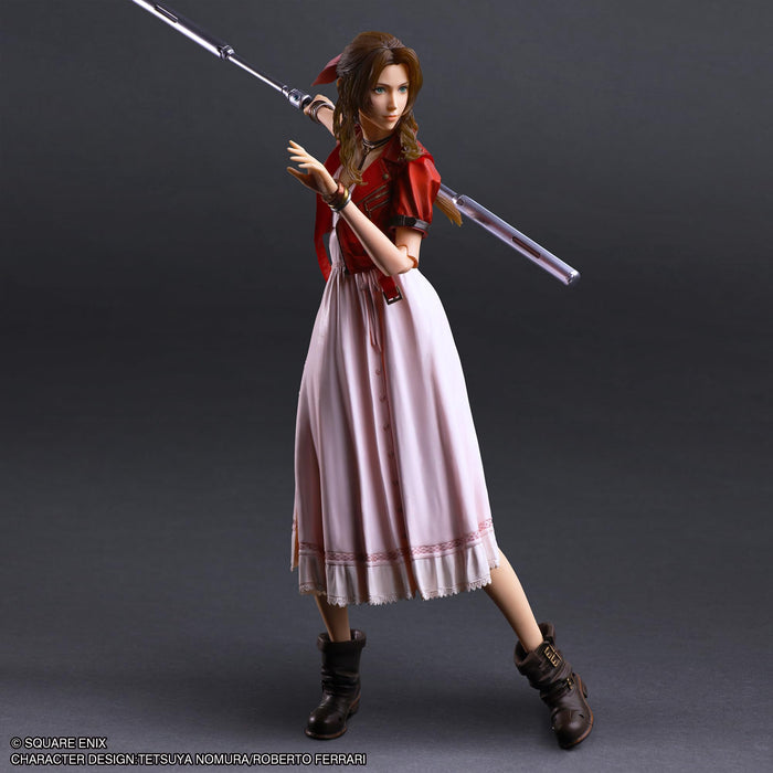 Square Enix Play Arts Kai: Final Fantasy VII Rebirth Aerith Gainsborough Figure- Japan Figure Store - #1 Bring To You The Best Japanese Goods