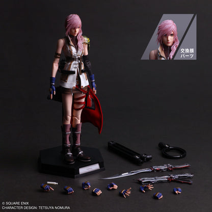 Square Enix Final Fantasy XIII Play Arts Shin Lightning Action Figure- Japan Figure Store - #1 Bring To You The Best Japanese Goods