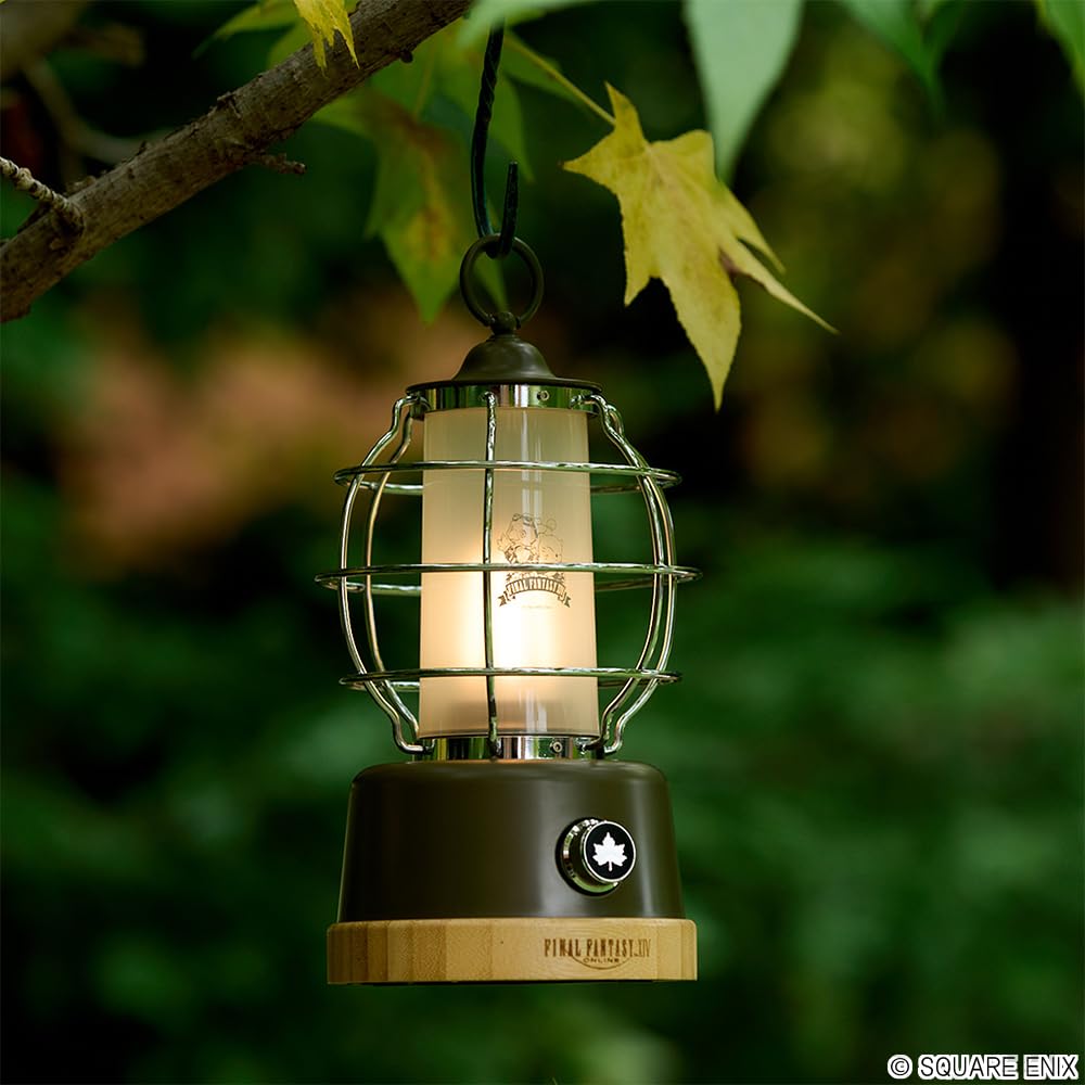 Square Enix Final Fantasy XIV Logos Village Lantern - Authentic Design Decor