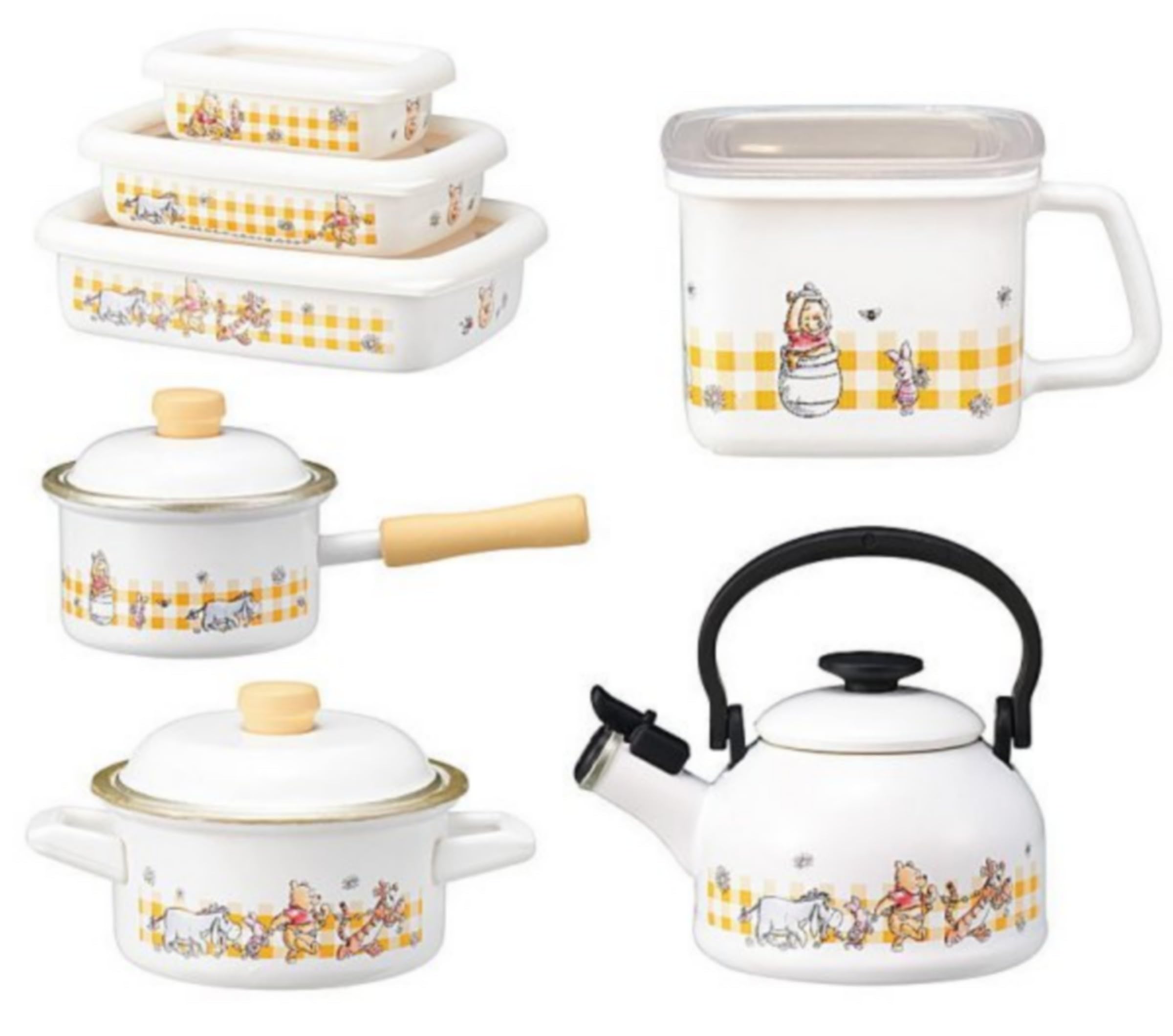 Takaratomy Arts Fujihoro Winnie The Pooh Mini Set of 5 Gachapon Resale Collection- Japan Figure Store - #1 Bring To You The Best Japanese Goods