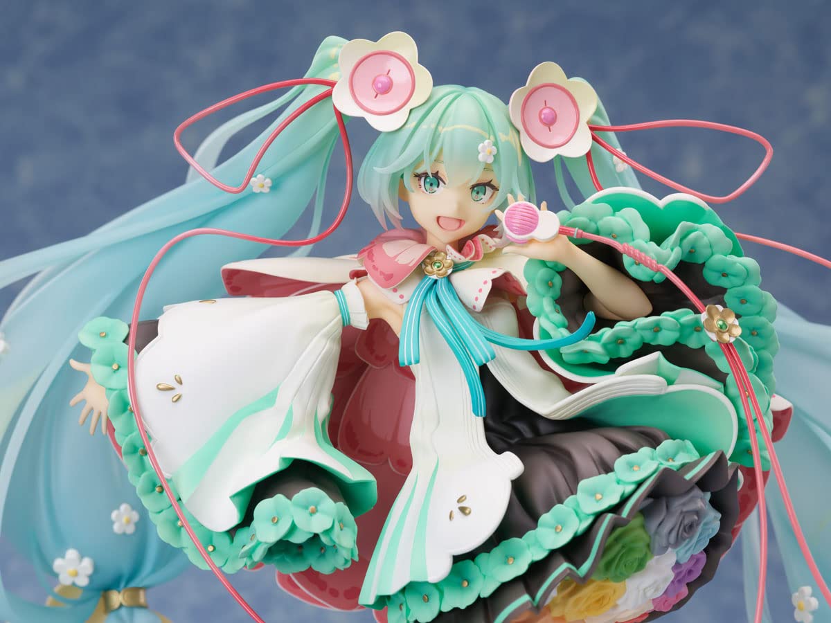 Figurine de collection Furyu Hatsune Miku 2021 en PVC à l'échelle 1:7, multicolore