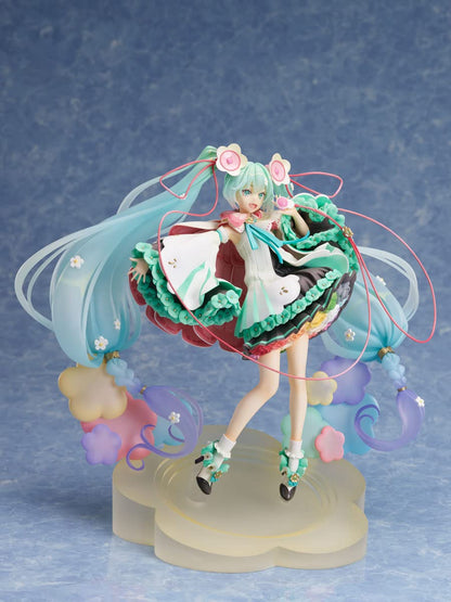 Figurine de collection Furyu Hatsune Miku 2021 en PVC à l'échelle 1:7, multicolore