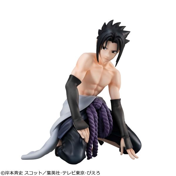 Figurine Sasuke de la série Gem de Megahouse, taille de la paume - Objet de collection Naruto Shippuden