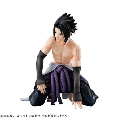 Megahouse Gem Series Palm-Sized Sasuke Figure - Naruto Shippuden Collectible