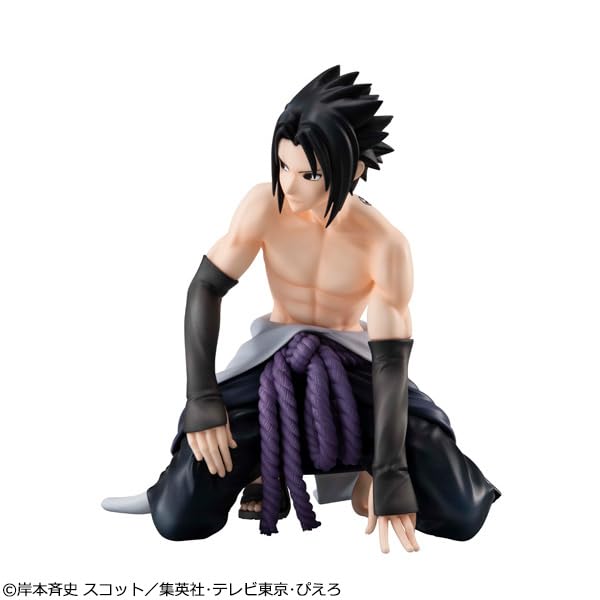 Figurine Sasuke de la série Gem de Megahouse, taille de la paume - Objet de collection Naruto Shippuden