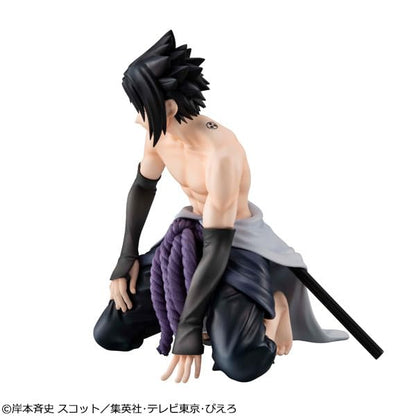 Megahouse Gem Series Palm-Sized Sasuke Figure - Naruto Shippuden Collectible
