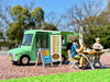 Tomytec 1/64 Scale Donut Shop Set with Die-Cast Car and Figures- Japan Figure Store - #1 Bring To You The Best Japanese Goods