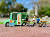 Tomytec 1/64 Scale Donut Shop Set with Die-Cast Car and Figures- Japan Figure Store - #1 Bring To You The Best Japanese Goods