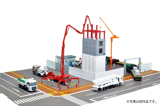 Tomytec Gj! Construction Sites Diorama Set 8 Pieces Building Future 312604