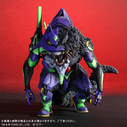 Plex X-Plus Deforeal Series Gojira Vs Evangelion Eva-01 G Awakening Form- Japan Figure Store - #1 Bring To You The Best Japanese Goods