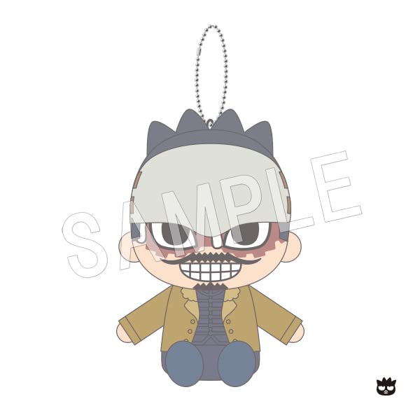 Chugai Mining Golden Kamuy Sanrio Badtz-Maru Plush Mascot Tsurumi Tokushirou- Japan Figure Store - #1 Bring To You The Best Japanese Goods