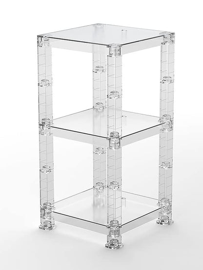 Good Smile Company Clear Simple Stand Build-On Type Set of 3 Plastic Display Stands- Japan Figure Store - #1 Bring To You The Best Japanese Goods