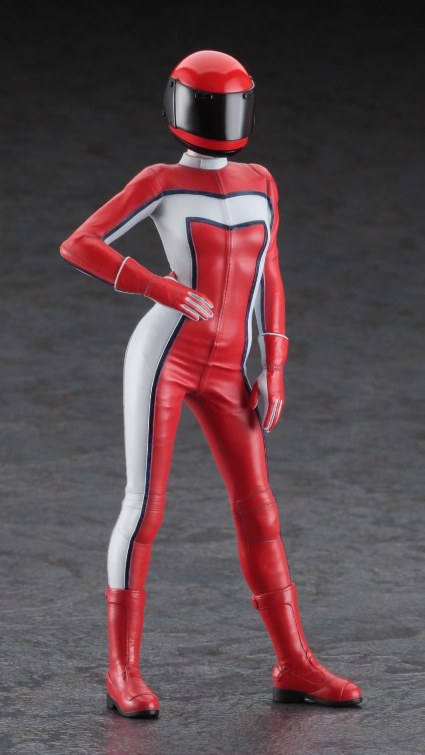 Hasegawa 1/12 Real Figure Collection 42 80s Girls Rider Unpainted Resin Kit