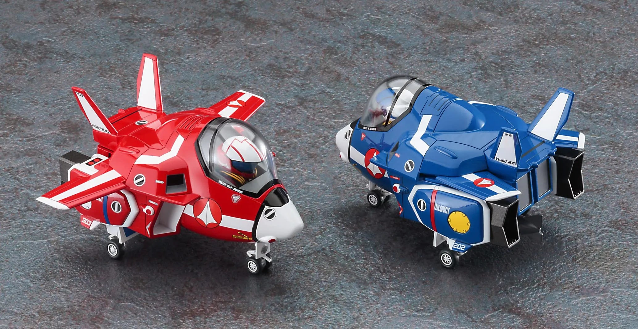 HASEGAWA Vf-1J Valkyrie 'Max & Milia' Macross Plastic Model- Japan Figure Store - #1 Bring To You The Best Japanese Goods