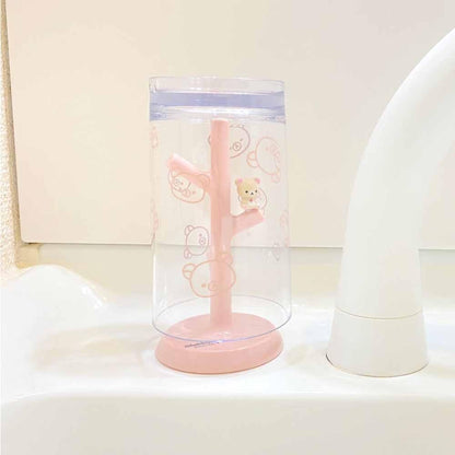 Hashy Topin Rilakkuma Korilakkuma Gargle Cup and Hygienic Stand Set