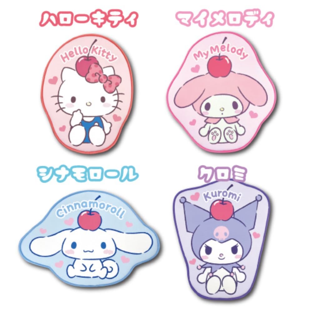 San-X Kuromi Die Cut Mat | Cool Design | 55cm Length- Japan Figure Store - #1 Bring To You The Best Japanese Goods