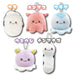 San-X Marine Jellyfish Mascot Pouch 13x11cm – Hatayama Shoji 63101806- Japan Figure Store - #1 Bring To You The Best Japanese Goods