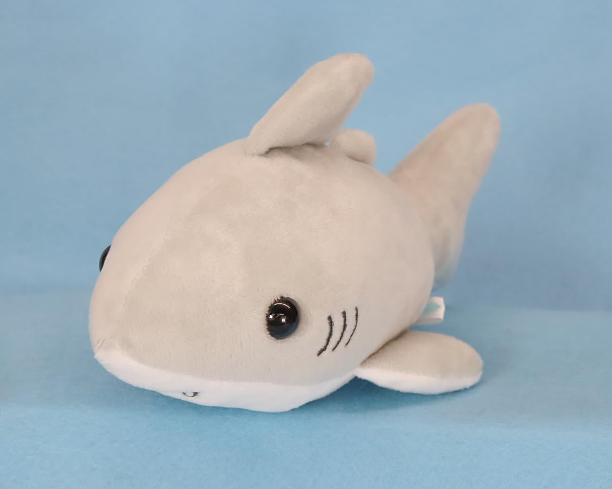 San-X Hatayama Shoji Marine Shark Plush Toy S- Japan Figure Store - #1 Bring To You The Best Japanese Goods