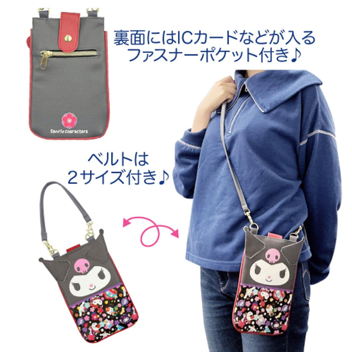 San-X Hatayama Shoji Sanrio 3D 2Way Pochette Smartphone Pouch H18.5 x W12cm- Japan Figure Store - #1 Bring To You The Best Japanese Goods