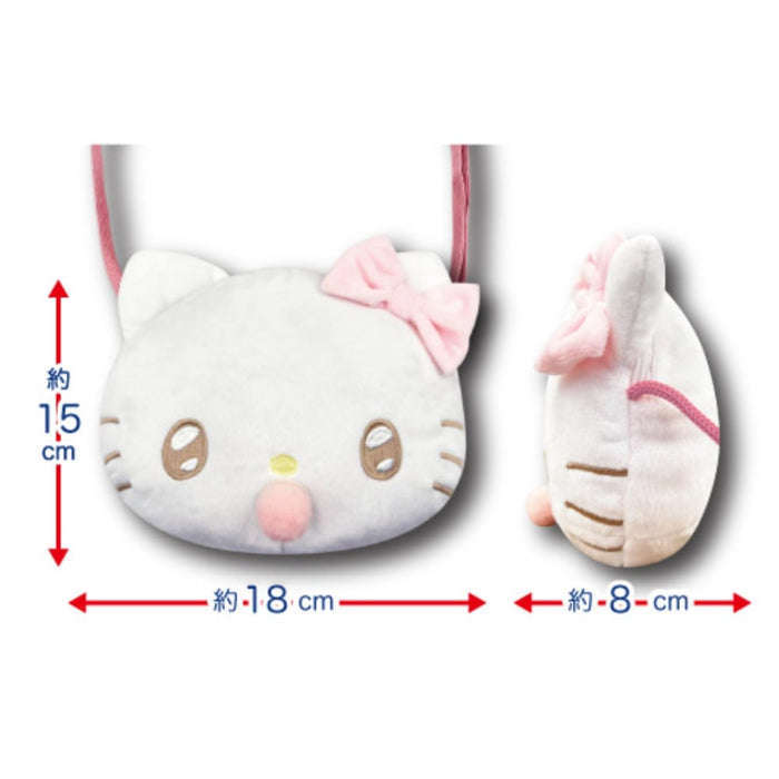 San-X Hatayama Shoji Sanrio Angel Baby Hangyodon Face Pochette H15xW18xD8 Cm- Japan Figure Store - #1 Bring To You The Best Japanese Goods