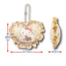 San-X Hatayama Shoji Sanrio Heart Mascot Frill Cinnamon Roll Plush 8.5cm- Japan Figure Store - #1 Bring To You The Best Japanese Goods