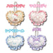 San-X Hatayama Shoji Sanrio Heart Mascot Frill Cinnamon Roll Plush 8.5cm- Japan Figure Store - #1 Bring To You The Best Japanese Goods