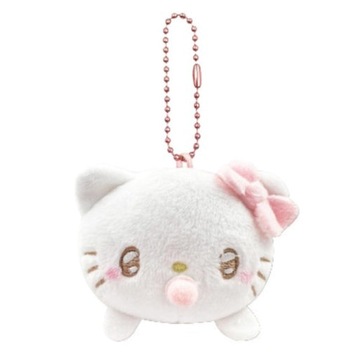 San-X Sanrio Angel Baby Hello Kitty Lying Down Mascot 8cm Plush Toy- Japan Figure Store - #1 Bring To You The Best Japanese Goods