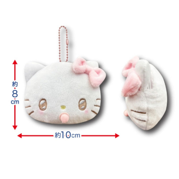 San-X Hatayama Shoji Sanrio Mini Face Pouch with Shoulder Strap H8xW10xD3Cm- Japan Figure Store - #1 Bring To You The Best Japanese Goods
