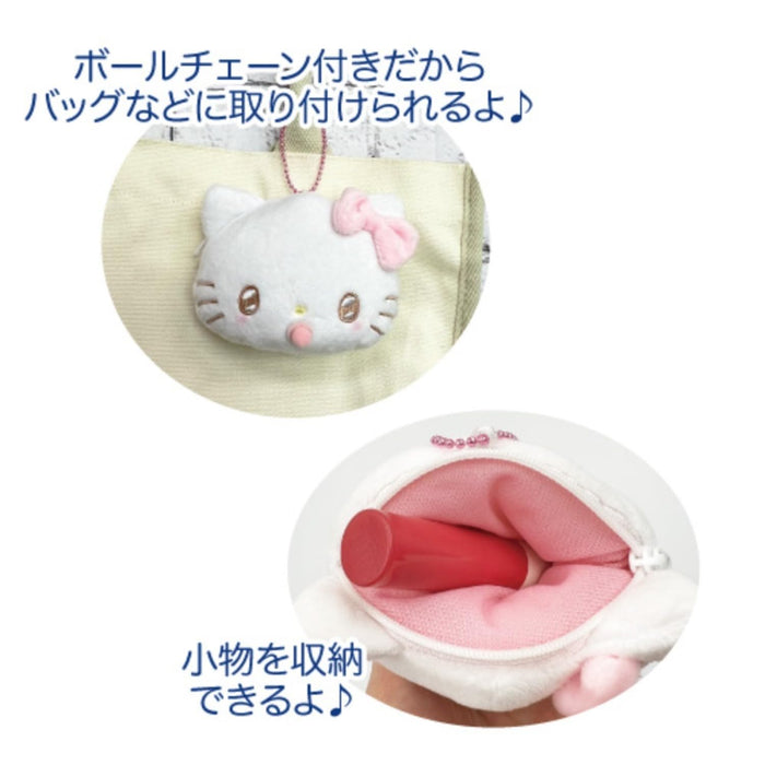San-X Hatayama Shoji Sanrio Mini Face Pouch with Shoulder Strap H8xW10xD3Cm- Japan Figure Store - #1 Bring To You The Best Japanese Goods