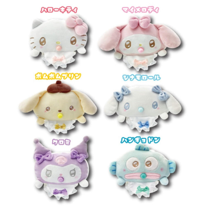 San-X Hatayama Shoji Sanrio Mini Angel Baby Kuromi Cushion 23cm- Japan Figure Store - #1 Bring To You The Best Japanese Goods