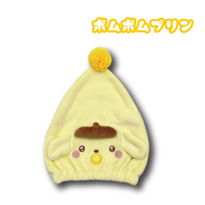 San-X Hatayama Shoji Sanrio Pompompurin Hair Cap H30 x W20 cm Angel Baby- Japan Figure Store - #1 Bring To You The Best Japanese Goods