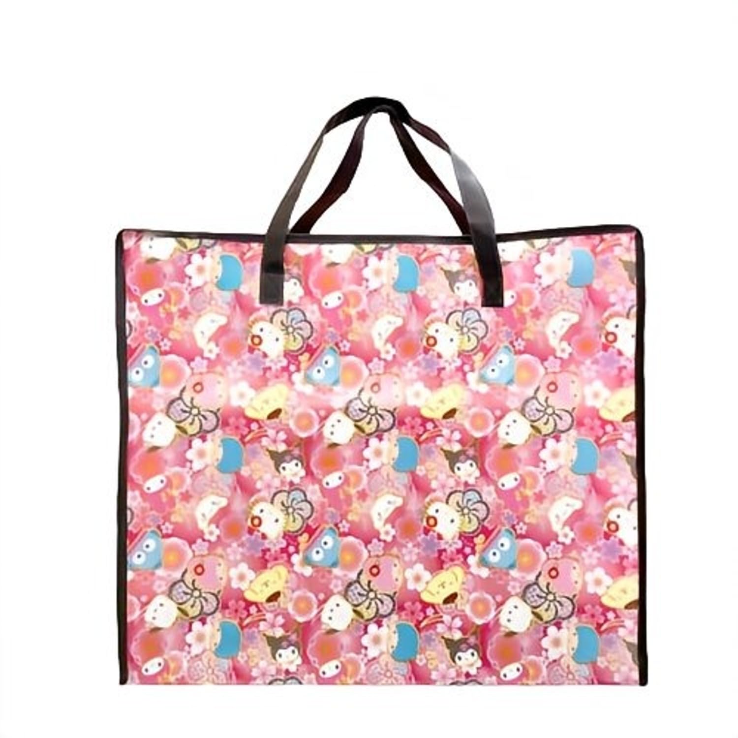 San-X Hatayama Shoji Shopping Bag Large Red with Sanrio Characters 48x57x29Cm- Japan Figure Store - #1 Bring To You The Best Japanese Goods