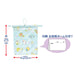 San-X Sumikko Gurashi Quilted Drawstring Pouch 25x20cm- Japan Figure Store - #1 Bring To You The Best Japanese Goods