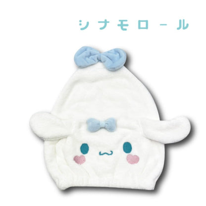 San-X Hatayama Shoji Triangle Hair Cap Cinnamoroll Ribbon H30 x W20cm- Japan Figure Store - #1 Bring To You The Best Japanese Goods