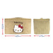 San-X Vanity Pouch Corduroy Sanrio My Melody 15x22x15cm- Japan Figure Store - #1 Bring To You The Best Japanese Goods