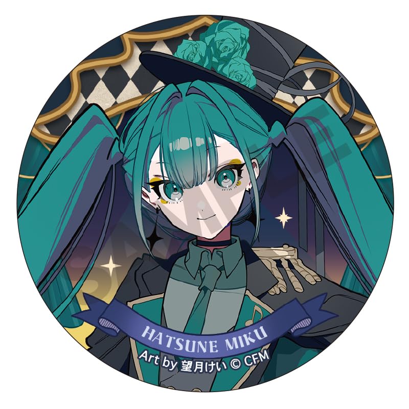 Crux Hatsune Miku Trading Tin Badge Circus Complete Set Japan Official Collection- Japan Figure Store - #1 Bring To You The Best Japanese Goods
