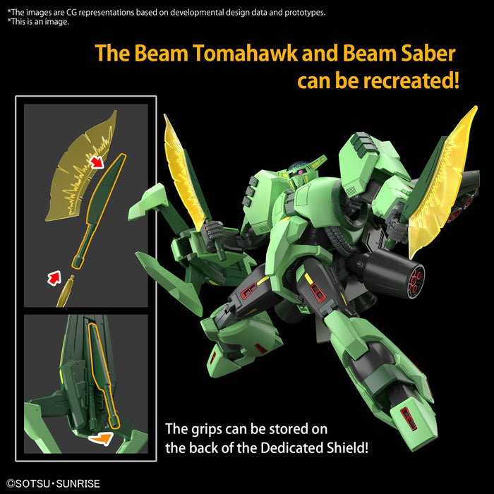 Bandai HG 1/144 Mobile Suit Zeta Gundam Bolinoak Sammahn Model Kit- Japan Figure Store - #1 Bring To You The Best Japanese Goods
