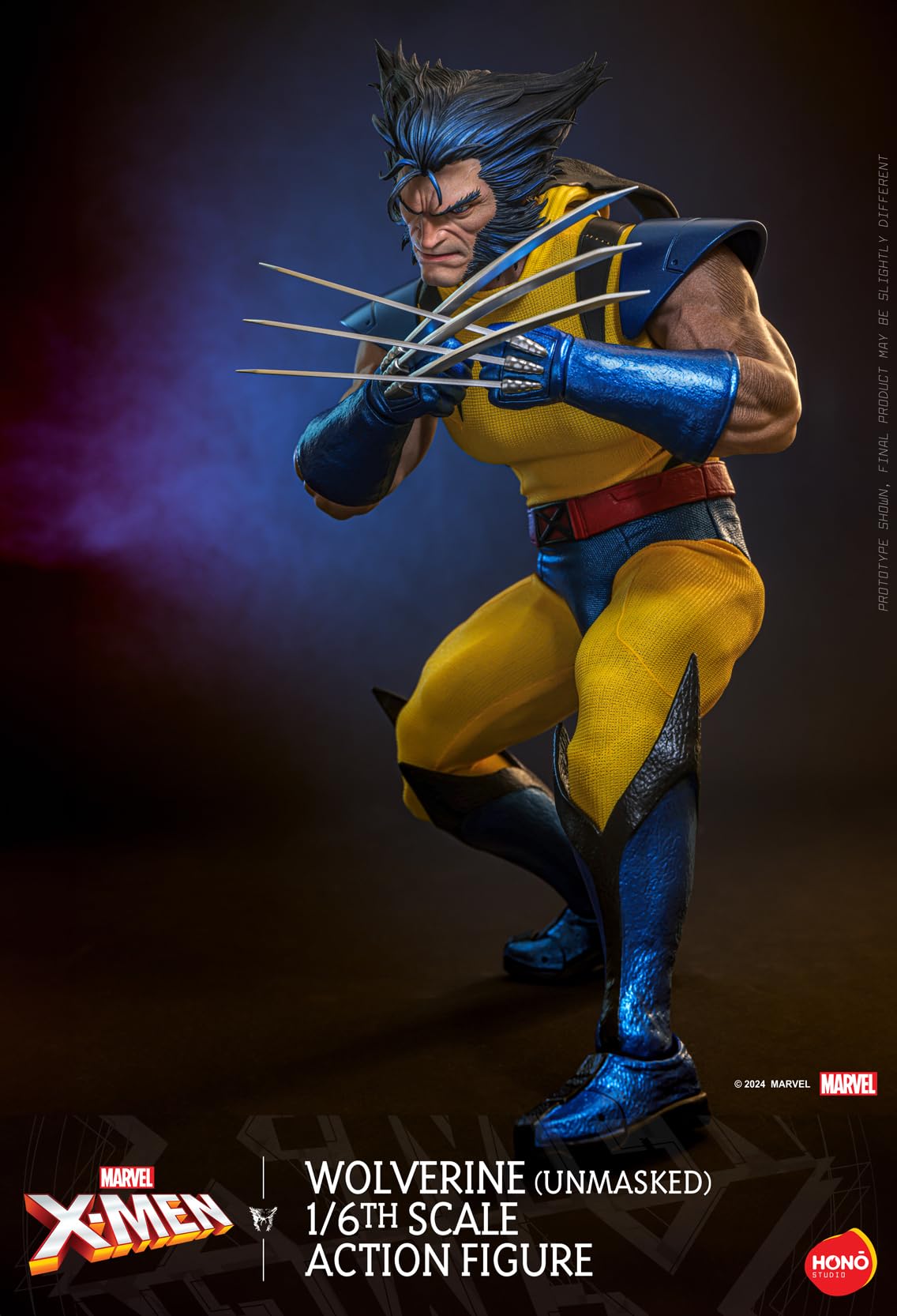 Hot Toys Honoo Studio 1/6 Scale Wolverine Without Mask Figure Marvel Comics