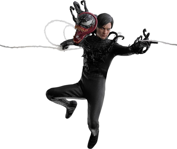 Hot Toys Movie Masterpiece Spider-Man Black Suit 1/6 Scale Figure