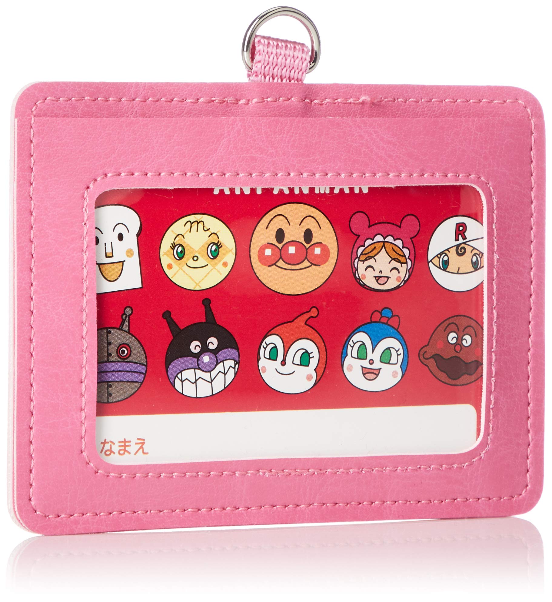 Sanrio Anpanman Pass Case with Neck Strap Dokin-Chan Design- Japan Figure Store - #1 Bring To You The Best Japanese Goods