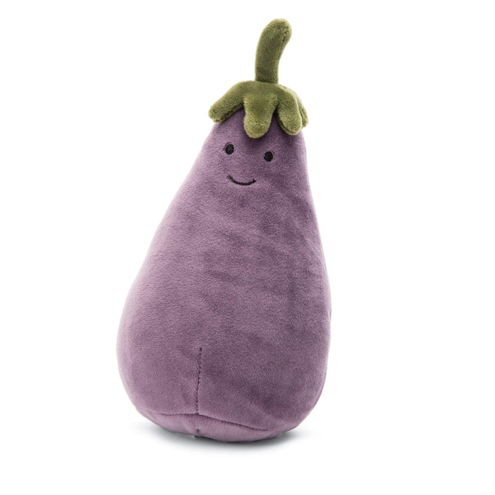 Jelly Cat Lively Vegetable Eggplant Plush Toy 7 Inch - Adorable Soft Stuffed Toy- Japan Figure Store - #1 Bring To You The Best Japanese Goods