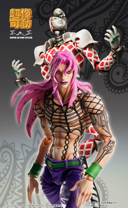 Doctors Entertainment Jojo Diavolo Super Action Statue 2024 Re-Release #63- Japan Figure Store - #1 Bring To You The Best Japanese Goods