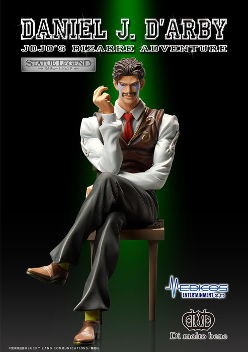 Very Good Jojo Stardust Crusaders Daniel J D'Arby Statue Legend #53 2024 Release- Japan Figure Store - #1 Bring To You The Best Japanese Goods
