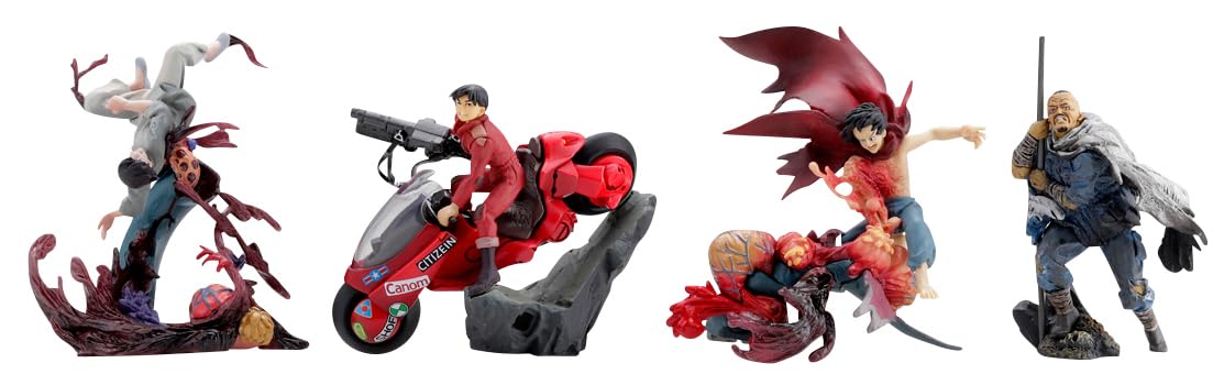 Kaiyodo Miniq Akira Part 4 Decisive Battle Set 2025 Painted Figures Box