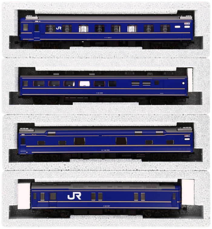 KATO Ho Gauge 24 Series Sleeper Express Hokutosei Basic 4-Car Model Set