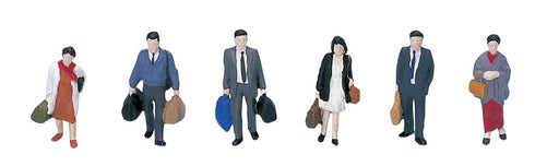 Kato Ho Gauge Walking Passenger 6-514 Model Diorama Supplies- Japan Figure Store - #1 Bring To You The Best Japanese Goods